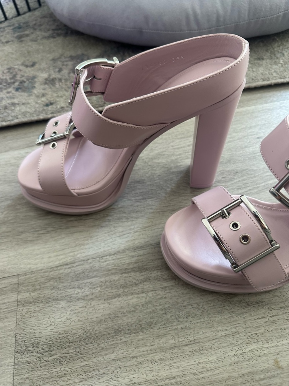 Alexander McQueen Platform Mules Size 39 1/2